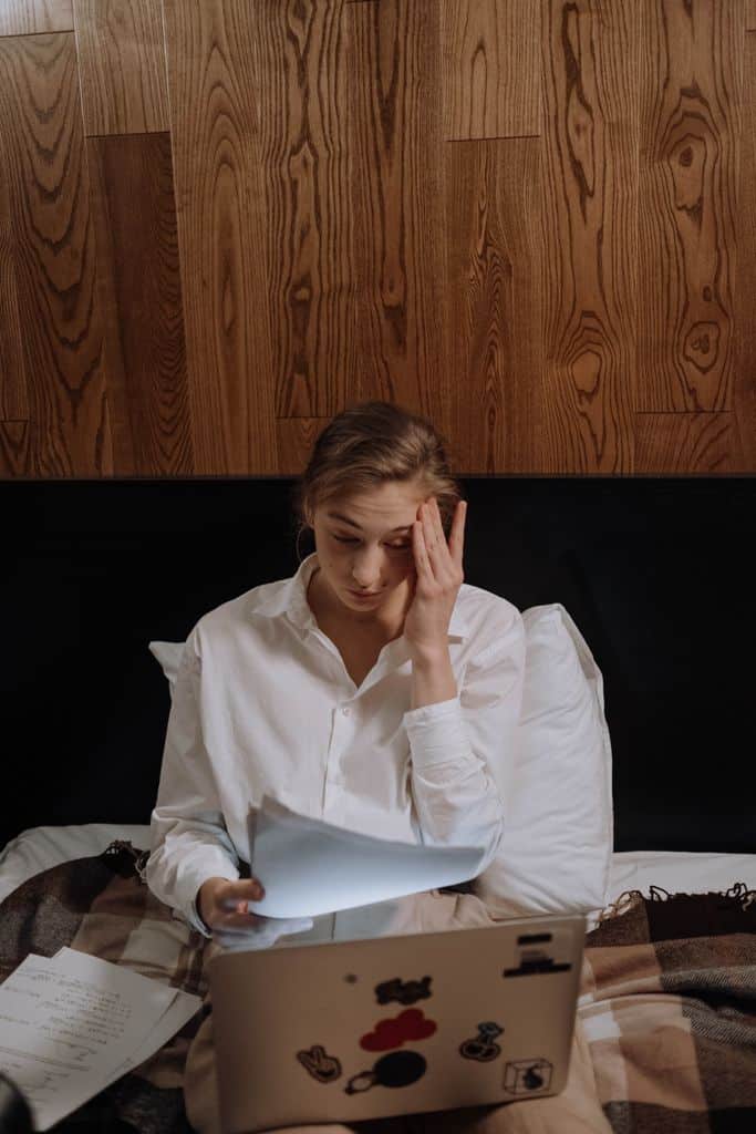 Adult struggling with time management and ADHD time blindness